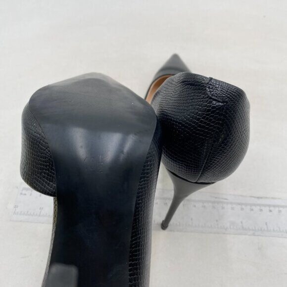 FOWT Women Pointed Toe Slip on Pumps Stiletto High Heels All Season Formal Balck - Picture 5 of 7